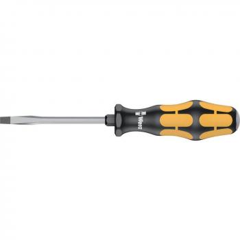 Wera Kraftform Plus 932 A Slotted Screwdriver with Chisel Tip 4.5mm x 90mm