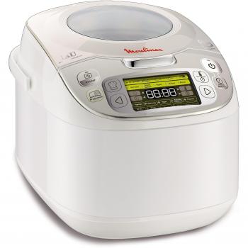 Robot de Cocina Moulinex Maxichef Advanced MK8121 con 45 Programas, Capacidad de 5L y Programable hasta 24 Horas - Plata Premium