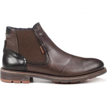 Botines Fluchos modelo F1343 para hombre en color marrón oscuro