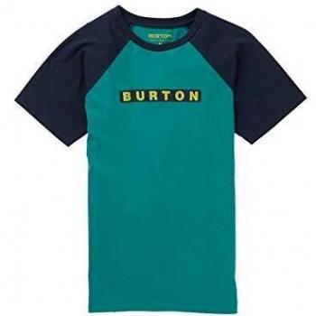Burton Vault Camiseta, Niños, Green-Blue Slate, L