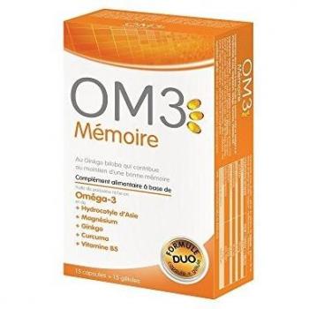 OM3 Mémoire - 15 capsules + 15 gélules