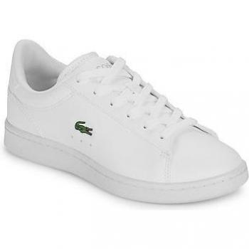 Zapatillas Lacoste Carnaby Set 224 3 SUJ Infantil Blanco Puro con tecnología Ortholite, talla 36