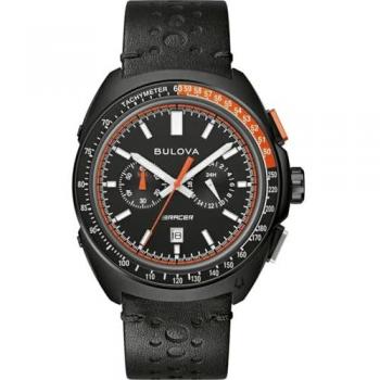 Reloj Cronógrafo Bulova Racer 98B428 Acero y Piel para Hombre