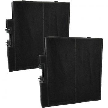 2x Filtro de Carbón Activado Compatible con Campanas Extractoras Bosch DWB66FM50/01, DWB67FM50/01, DWB66IM50, DWB67IM50, DWB94BC50 -