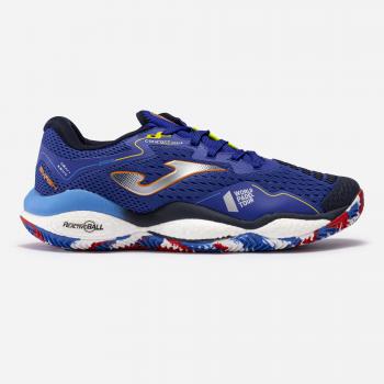 Zapatillas Joma Smash para pádel en color azul y negro