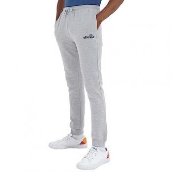 Ellesse Cravo Pantalón de Entrenamiento para Hombre - Gris Claro, Joggers, Talla XL