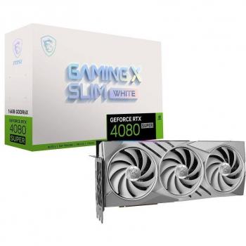 MSI GeForce RTX 4080 SUPER Gaming X Slim White 16GB GDDR6