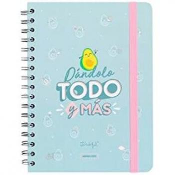 Mr. Wonderful Agenda clásica 2022 Semana vista - Dándolo todo y más, Multicolor, WOA11304ES