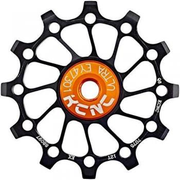 KCNC Ruleta Cambio Ultra Compatible Sram/Shimano X-Sync Monoplato Negro 12 Dientes