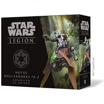 Fantasy Flight Games- Star Wars Motos deslizadoras 74-Z, Color