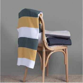 Colcha Multiusos Saura Mostaza - Suave y Versátil para Decorar con Estilo