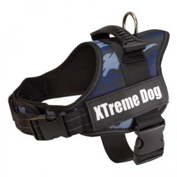 Arnés para Perros Xtreme Dog Camuflaje Azul Talla M (61-81 cm)