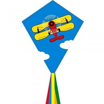 70cm/28 Diamond Eddy Biplane Kite - HQ Ecoline