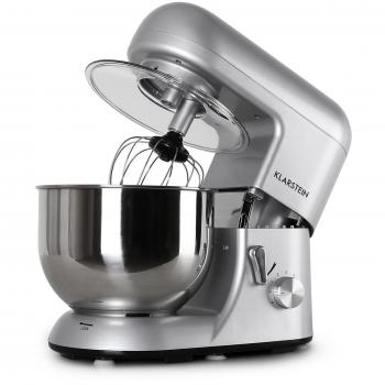 Robot de cocina Klarstein Bella 1800 W / 2,7 PS, 5 L Acero inoxidable Sin BPA