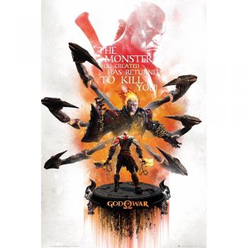 GB Eye LTD, God of War, Key Art 2, Maxi Poster, 61 x 91,5 cm