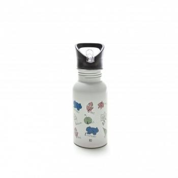 Botella de Acero Inoxidable Snack Rico 400ml