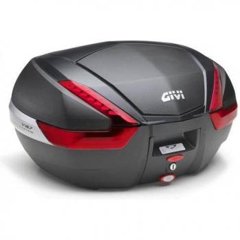 GIVI V47NN Monokey Top Case with Carbon Fiber Pattern Finish