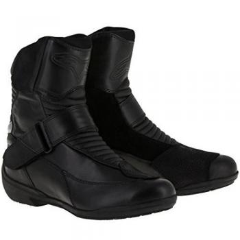 Alpinestars Stella Valencia Women's Waterproof Motorcycle Boots - Black (Size 43)