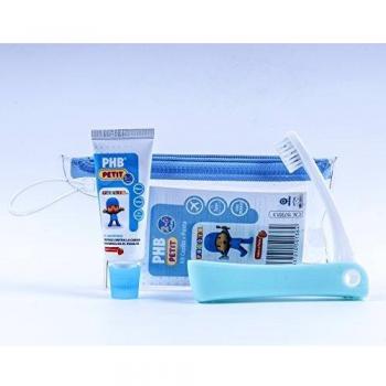 PHB Kids Travel Toothbrush and Toothpaste Kit (Ages 2-6)