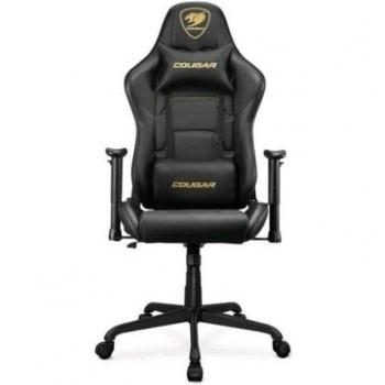 Cougar Armor Elite Royal Gaming Chair Black with Gold Detailing