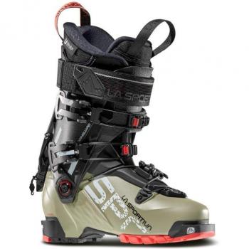 Botas de esquí La Sportiva Vanguard para mujer, color Tea/Hibiscus, características: diseño específico para mujer, aislamiento térmico, suela con tracción optimizada, construcción ligera y resistente al agua