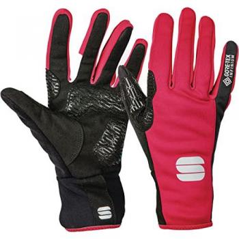 Guantes largos Sportful Ws Essential 2 GORE-TEX INFINIUM™ rojo, negro, rosa, mujer - L