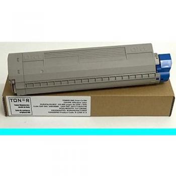 OKI 45862816 High Yield Cyan Toner Cartridge (Yield: 10,000 Pages)