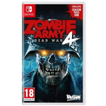 Juego de Consola Nintendo Switch: Zombie Army 4 - Guerra Muerta