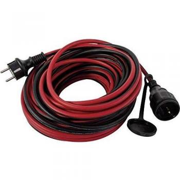 Prolongador Safeline H05RR 16A Rojo/Negro 5m IP44