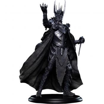 Estatua Miniatura de Polystone Sauron de WETA Workshop - La Trilogía de El Señor de los Anillos (20 cm)