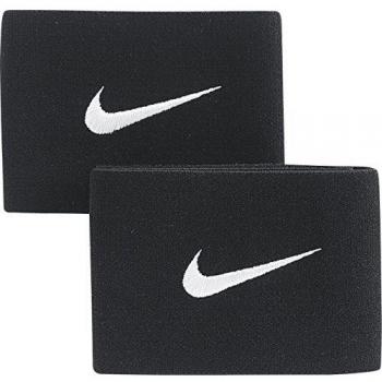 NIKE Guard Stay II Banda Sujeción Espinillera, Unisex Adulto, Negro/Blanco, Talla Única