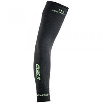 Q36.5 Sun&Air Arm Cover Black, Manguitos de Ciclismo Unisex Adulto, Unisex Adulto, 094.2.XS-S, Negro, XS/S