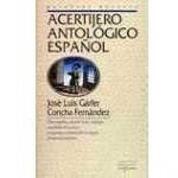 Acertijero antologico español