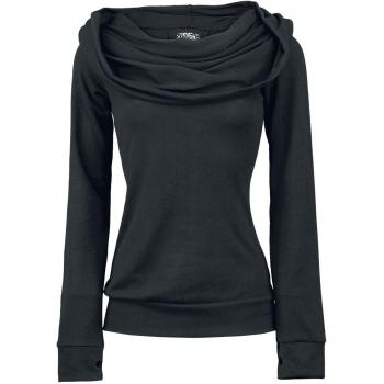 Vixxsin Rest Mujer Sudadera con Capucha Negro S 100% poliéster Regular