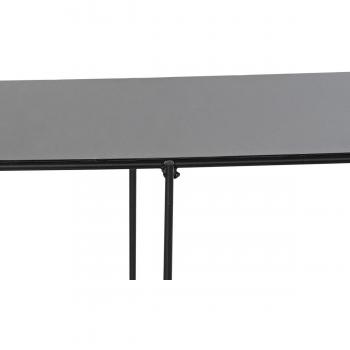 Estantería de Pared Metal DKD Home Decor Negro Azul Marino 2 Estantes