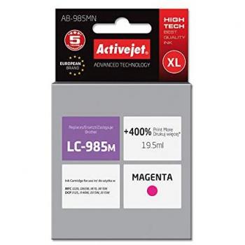 Cartucho de Tinta ActiveJet AB 985 MN - Compatible con Brother LC-985M - Alta Calidad