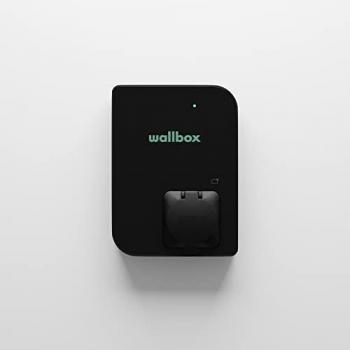 Wallbox Copper SB Cargador de Coche Eléctrico Tipo 2 22kW con Socket, Bluetooth y Wi-Fi, 400V, 22000W