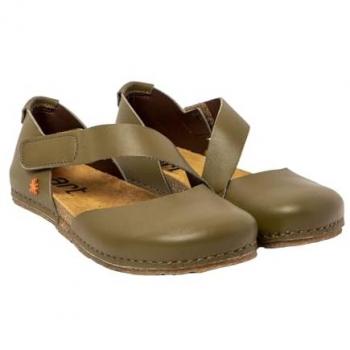 Sandalias de Piel Art 0384 Creta para Mujer color Nappa Bronze, talla 42 EU
