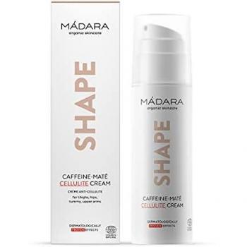 MÁDARA Organic Skincare SHAPE Caffeine-Maté Cellulite Cream 150 ml - Hydrating, Firming, Toning, Vegan