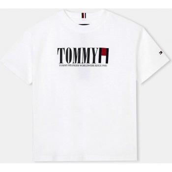Camiseta Blanca Graphic Tommy Hilfiger