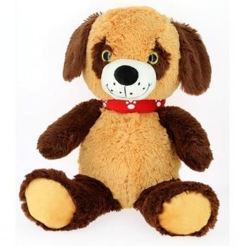 BIMAR - PERRO OJOS DE CRISTAL COLLAR HUELLAS 50 CM