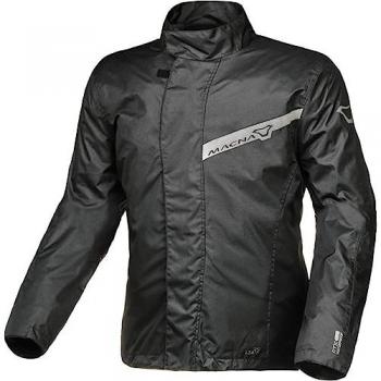 Chaqueta impermeable de moto para mujer Macna Spray Negra (XL)