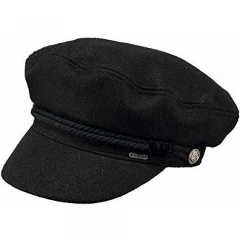 Sombrero Barts Skipper - Boina Negra de Talla Única para Mujer, 50% Lana y 50% Poliéster