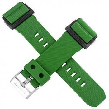 Casio 10475778 - Correa de reloj para GD-400-3 GD 400, color verde