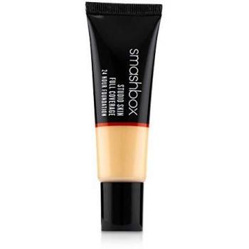 Smashbox Studio Skin Full Coverage 24 Hour Foundation, Full Coverage Foundation, Shade 1.15 Fair-Light, Warm & Peachy, 30 ml