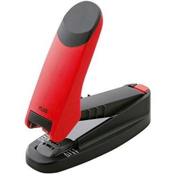 Engrapadora Eléctrica Plus ST-261V con Asistencia de Potencia, Color Rojo