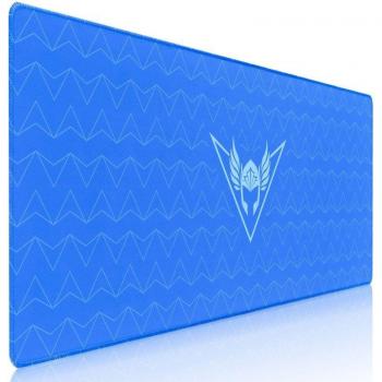 Alfombrilla Gaming XXL Valk de Tela 80x30cm Azul Zafiro