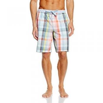 Arthur Short pyjama Tropicana bleu-Parte inferior del pijama Hombre    azul Large