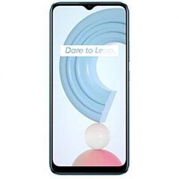 realme C21 Smartphone Libre, Batería de 5000 mAh, Pantalla completa de 6,5 con mini-drop, Cámara triple con IA de 13 MP, Procesador potente Helio G35, Dual Sim, 3+32GB, Cross Blue