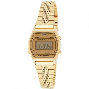 Casio Reloj Digital para Mujer de Cuarzo con Correa en Acero Inoxidable LA690WEGA-9EF